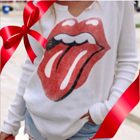 Sold Out ! New| Lip 👄 Tee, Long-Sleeve|SM - Picture 10 of 10